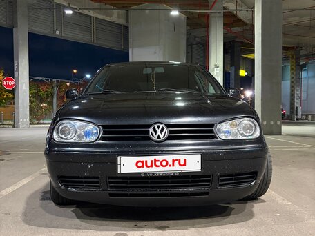 2001 Volkswagen Golf IV, чёрный, 298000 рублей, вид 3