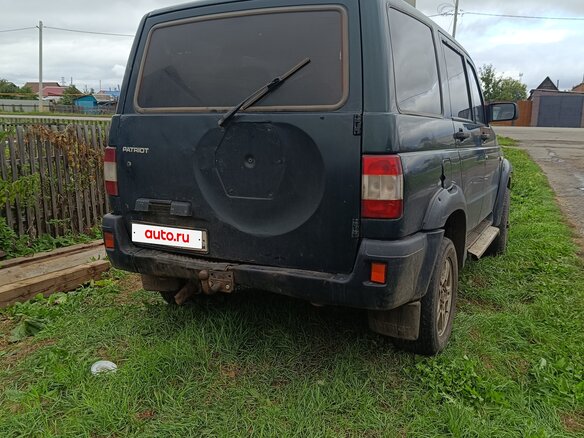 2006 УАЗ Патриот 3163 I, зелёный, 300000 рублей - вид 3