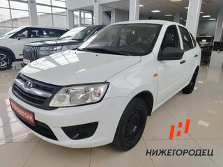 2015 Lada (ВАЗ) Granta I, белый, 489000 рублей, вид 1