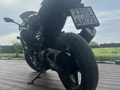 2017 Kawasaki Ninja 400, чёрный, 590000 рублей, вид 4