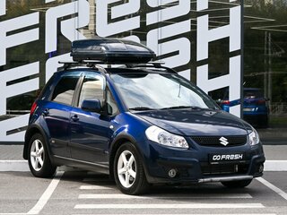 2009 Suzuki SX4 I (Classic) Рестайлинг, синий, 669000 рублей, вид 1