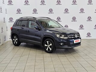 2011 Volkswagen Tiguan I Рестайлинг, синий, 996000 рублей, вид 3