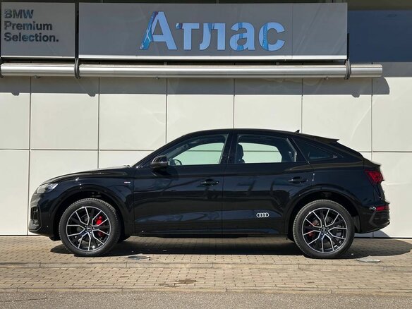 2025 Audi Q5 L 45 TFSI II (FY) Рестайлинг, чёрный - вид 4