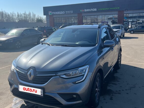 2021 Renault Arkana I, серый, 2200000 рублей - вид 1