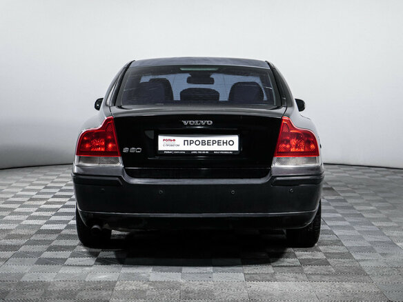 2007 Volvo S60 I Рестайлинг, чёрный, 499000 рублей - вид 5