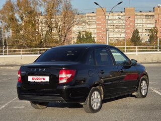 2019 Lada (ВАЗ) Granta I Рестайлинг, чёрный, 450000 рублей, вид 5
