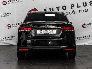 2020 Hyundai Solaris II Рестайлинг, чёрный, 1539000 рублей, вид 4