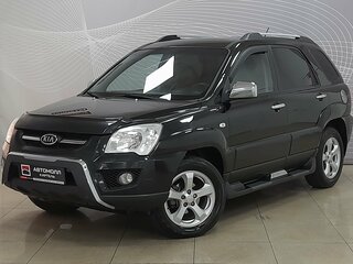 2009 Kia Sportage II Рестайлинг, чёрный, 699000 рублей, вид 1