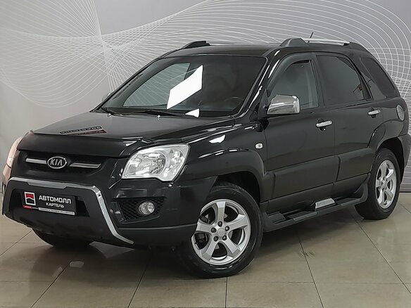 2009 Kia Sportage II Рестайлинг, чёрный, 655000 рублей