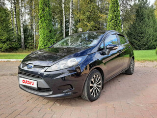 2012 Ford Fiesta Mk6, чёрный, 895000 рублей, вид 1