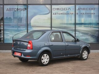 2013 Renault Logan I Рестайлинг, синий, 340000 рублей, вид 5