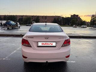 2014 Hyundai Solaris I, белый, 600000 рублей, вид 5