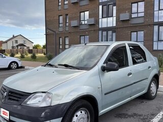 2007 Renault Logan I, зелёный, 330000 рублей, вид 1