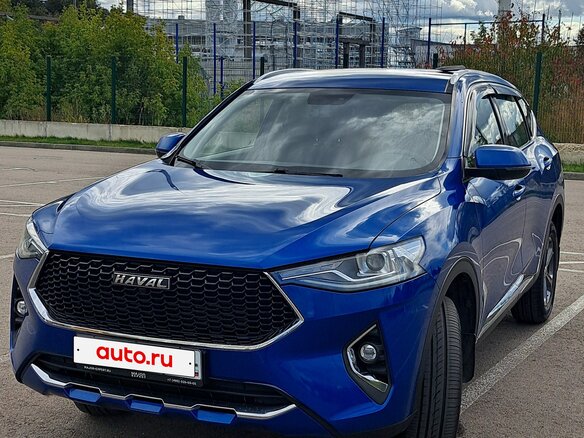 2021 Haval F7 I, синий