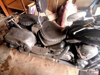 2003 Yamaha XV 1600 Road Star, чёрный, 450000 рублей, вид 4