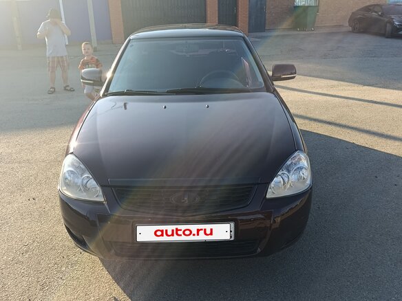 2008 Lada (ВАЗ) Priora I, пурпурный, 265000 рублей