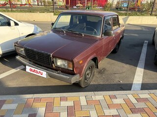 2006 Lada (ВАЗ) 2107, пурпурный, 125000 рублей, вид 1