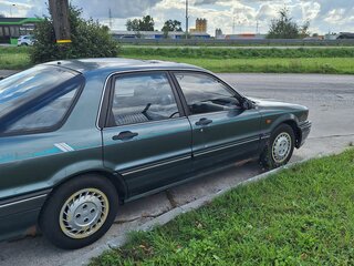 1989 Mitsubishi Galant VI, зелёный, 120000 рублей, вид 4