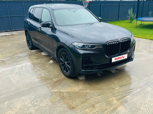 2019 BMW X7 30d I (G07), серый, 6300000 рублей - вид 8