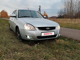 2011 Lada (ВАЗ) Priora I, серебристый, 440000 рублей, вид 2