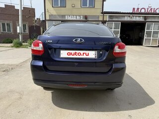 2015 Lada (ВАЗ) Granta I, синий, 330000 рублей, вид 3