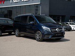 2019 Mercedes-Benz V-Класс Long 220 d длинный III (W447) Рестайлинг, синий, 5050000 рублей, вид 2