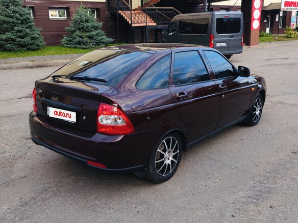 2012 Lada (ВАЗ) Priora I, пурпурный, 320000 рублей - вид 2
