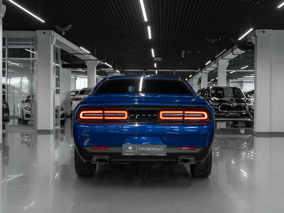 2022 Dodge Challenger III Рестайлинг 2, синий - вид 5