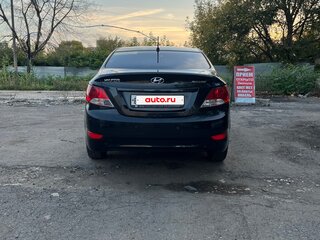 2014 Hyundai Solaris I, чёрный, 710000 рублей, вид 2