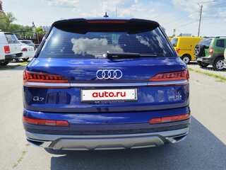 2021 Audi Q7 45 TDI II (4M) Рестайлинг, синий, 7250000 рублей, вид 5