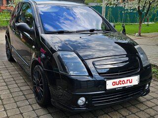 2006 Citroen C2, чёрный, 450000 рублей, вид 1