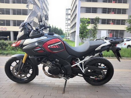 2014 Suzuki V-Strom 1000, красный, 750000 рублей, вид 2