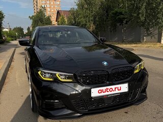 2021 BMW 3 серии 330i VII (G2x), чёрный, 5000000 рублей, вид 2