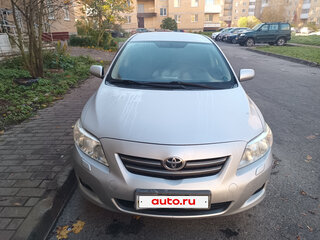 2008 Toyota Corolla AMT X (E140, E150), серебристый, 750000 рублей, вид 1