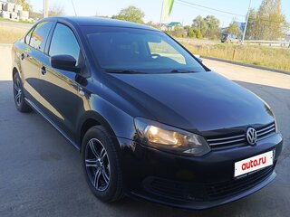2010 Volkswagen Polo V, чёрный, 590000 рублей, вид 4