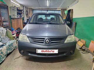 2007 Renault Logan I, серый, 215000 рублей, вид 2