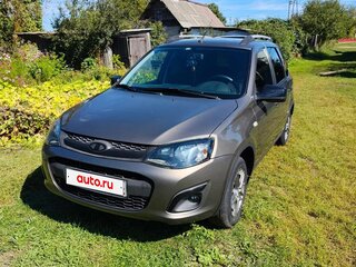 2014 Lada (ВАЗ) Kalina II, коричневый, 400000 рублей, вид 2