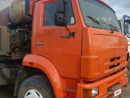 2007 КамАЗ Автобетоносмеситель, оранжевый, 900000 рублей, вид 1