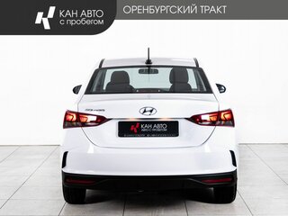 2021 Hyundai Solaris II Рестайлинг, белый, 1525000 рублей, вид 4