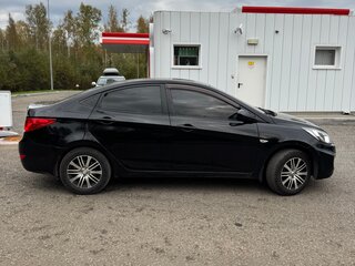 2011 Hyundai Solaris I, чёрный, 500000 рублей, вид 2