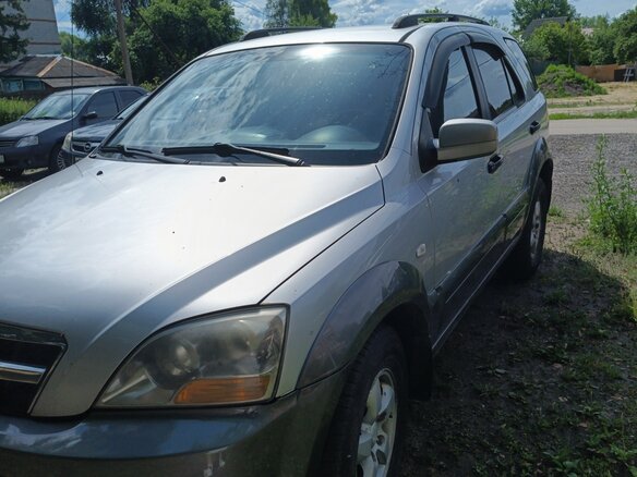 2008 Kia Sorento I Рестайлинг, серый, 710000 рублей