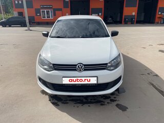 2014 Volkswagen Polo V, белый, 795000 рублей, вид 1