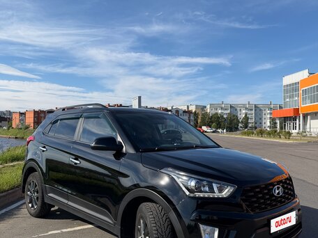2021 Hyundai Creta I Рестайлинг, чёрный, 1899000 рублей, вид 2