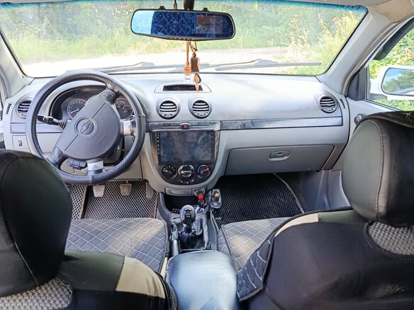 2007 Chevrolet Lacetti I, белый, 245000 рублей - вид 5
