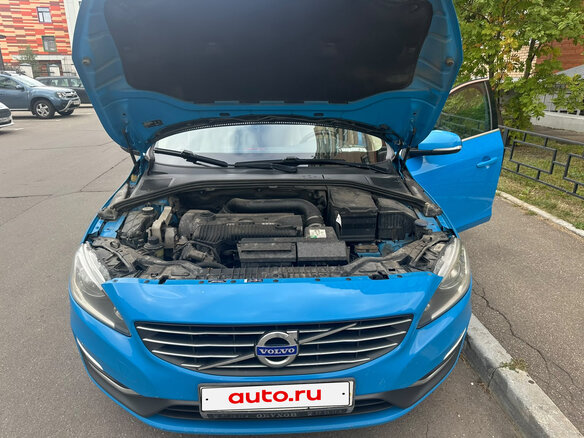 2015 Volvo S60 II Рестайлинг, синий, 1650000 рублей - вид 1