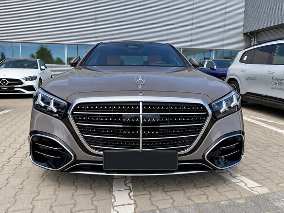 2026 Mercedes-Benz S-Класс 450 d Long 4MATIC VII (W223) Рестайлинг, серый, 21950000 рублей - вид 2