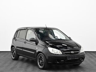 2008 Hyundai Getz I Рестайлинг, чёрный, 379000 рублей, вид 1