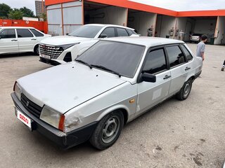 2003 Lada (ВАЗ) 21099, серебристый, 140000 рублей, вид 2