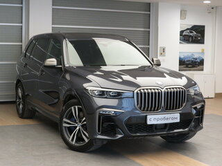 2020 BMW X7 M50d I (G07), серый, 8360000 рублей, вид 3