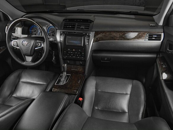 2016 Toyota Camry VII (XV50) Рестайлинг, синий - вид 8